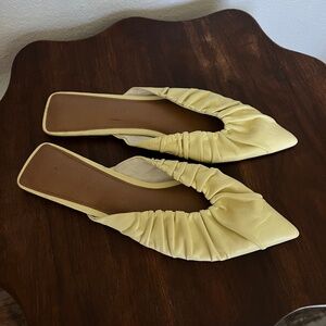 Who What Wear Leather Mules